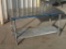 Work table - 60in x 30in stainless top - galvanized base