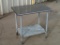 Work table - 36in x 24in stainless top - galvanized base