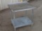 Work table - 36in x 30in stainless top - galvanized base -