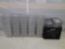 (60) 1/6 size 4in deep clear food pans w/lids