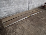 (2) Melcher fiberglass ramps - 14ft L x 18in W -