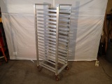 Cres-Cor 19-tier pan transfer cart - no pans