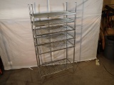 6-tier wire shelving unit - 36in W x 18in D x 72in H