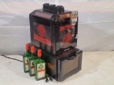 Jagermeister cold shot dispenser w/shot glass chiller