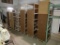 (6) 8-tier shelving units on tracks - units are 37in W x 30 in D x 126in H