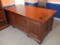 Aspenhome wood desk - 73in x 37in top - see additional photos