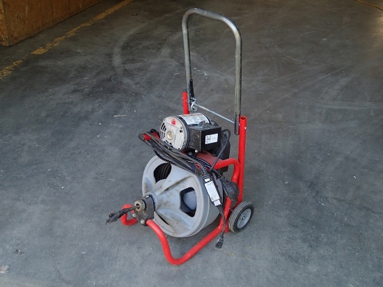 Ridgid K-400-T2 drain cleaning machine