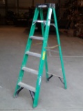 Werner 6ft fiberglass step ladder