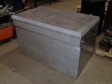 Aluminum storage box - 49in L x 30in D x 31in H