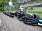 Drainage pipe on lot outside