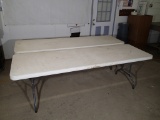 (2) Lifetime folding tables - 8ft