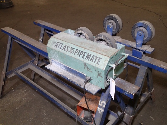 Atlas Pipemate 1200 pipe turning roll s/n 3486