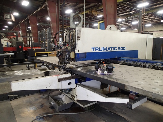 1996 Trumpf Trumatic 500 punch machine type-90892 s/n 040884