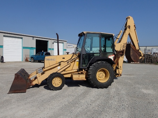 1996 Ford 555D loader/backhoe - PIN A433062 - see video