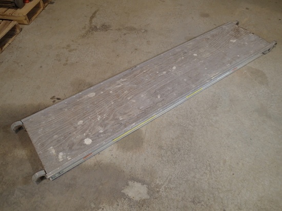 7ft aluminum walkboard - wood decking