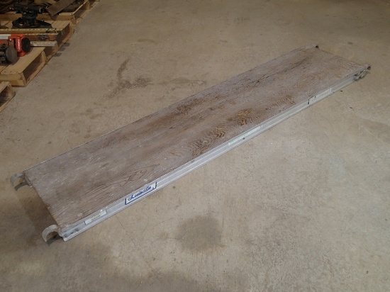 7ft aluminum walkboard - wood decking