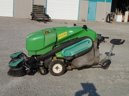 Applied 414RS parking lot sweeper - s/n 804860 - see video