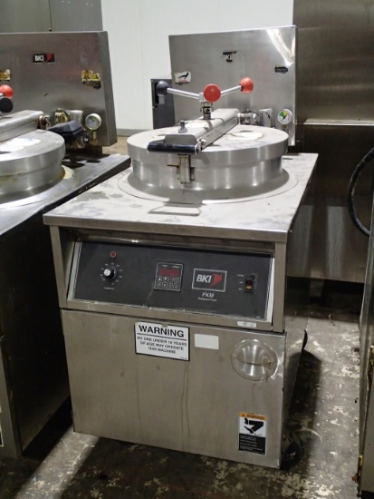 BKI FKM-F pressure fryer - 208v 3ph