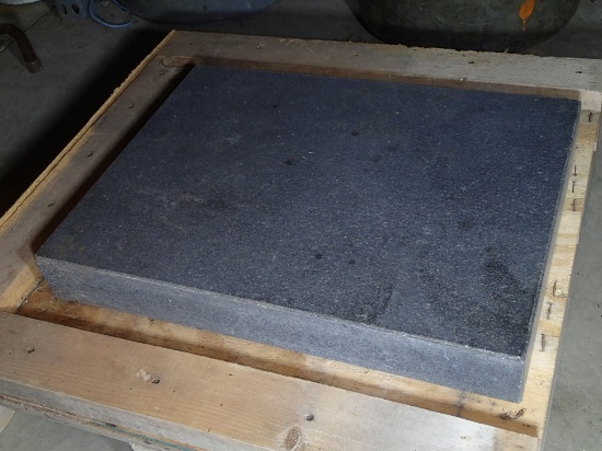Granite surface plate - 24in x 18in x 3in