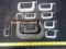(10) various C-clamps - up to 4in