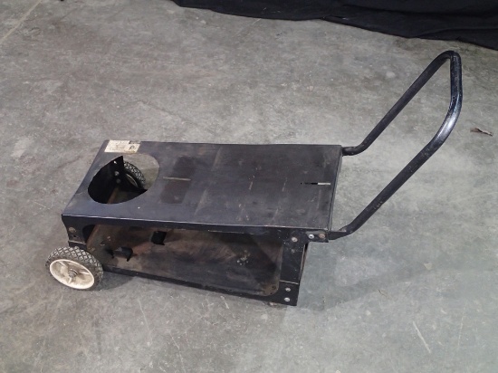 Cart for small welder