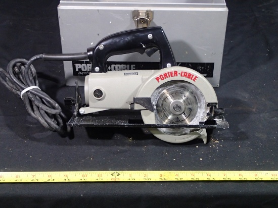 Porter-Cable 314 HD 4 1/2in trim saw w/case