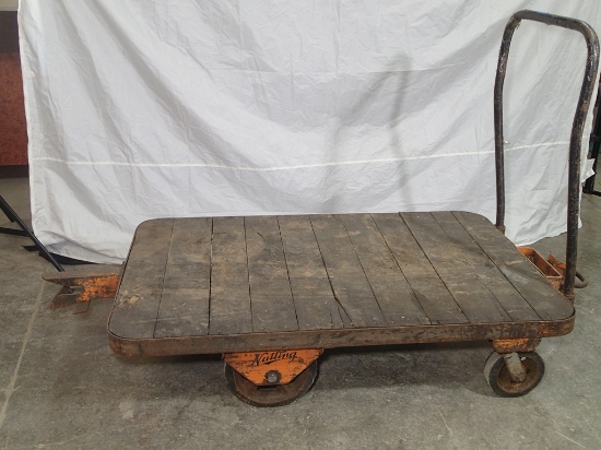 Nutting industrial platform cart - 60in x 36in deck