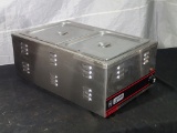 APW W3-V countertop food warmer w/(2) 12x10 pans - 120v