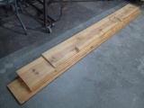(5) 1x12 boards - (1) 126in L - (3) 120in L - (1) 105in L