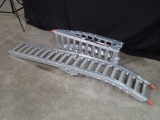 (2) Haul Master arched folding ramps