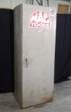 Heavy duty steel cabinet - 28in W x 20in D x 75in H - (3) shelves