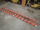 Louisville Ladder 28ft fiberglass extension ladder