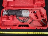 Milwaukee Sawzall reciprocating saw w/case