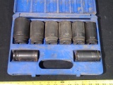 3/4in drive impact sockets - SAE - 1in - 1 1/2in
