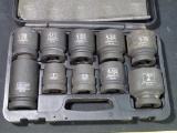 Pittsburgh 1in drive impact sockets - SAE - 1in - 2in