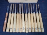 (13) wood turning tools - (12) ShopSmith & (1) Craftsman