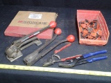 (4) banding tools w/small amount of supplies