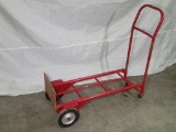 2-way hand truck - red