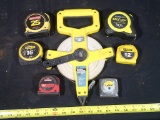 (7) various tape measures