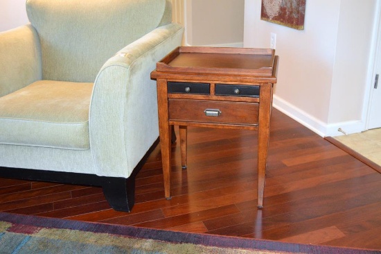 Bassett Cherry Tray Top End Table