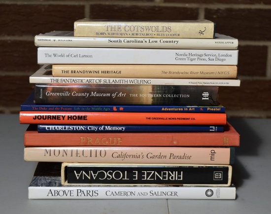 Lot of Books: Art, South Carolina, Europe Subjects