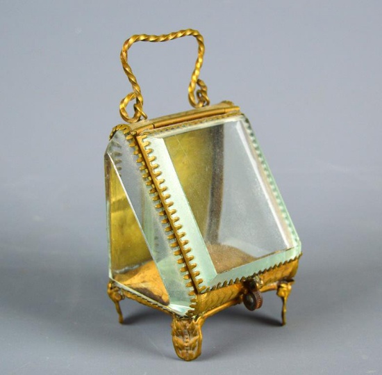 Antique 18th Century Vertu / Holy Relic Display Box