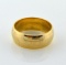 Ladies Size 4 Gold Band Ring: 14K Yellow Gold, 2.3 DWT