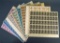 Lot of US 4 Cent Postage Stamp Sheets