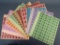 Lot of US 3 Cent Postage Stamp Sheets