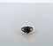 Ladies Size 5.5 Sterling Silver & Black Onyx Ring