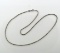 Ladies Sterling Silver 20 Inch Rope Necklace