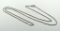 Ladies Sterling Silver 30 Inch Box Chain Necklace