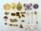 Lot of Costume Pins & Rings