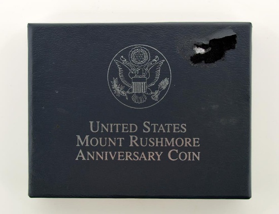 1991-S US Mount Rushmore Anniversary Proof Half Dollar